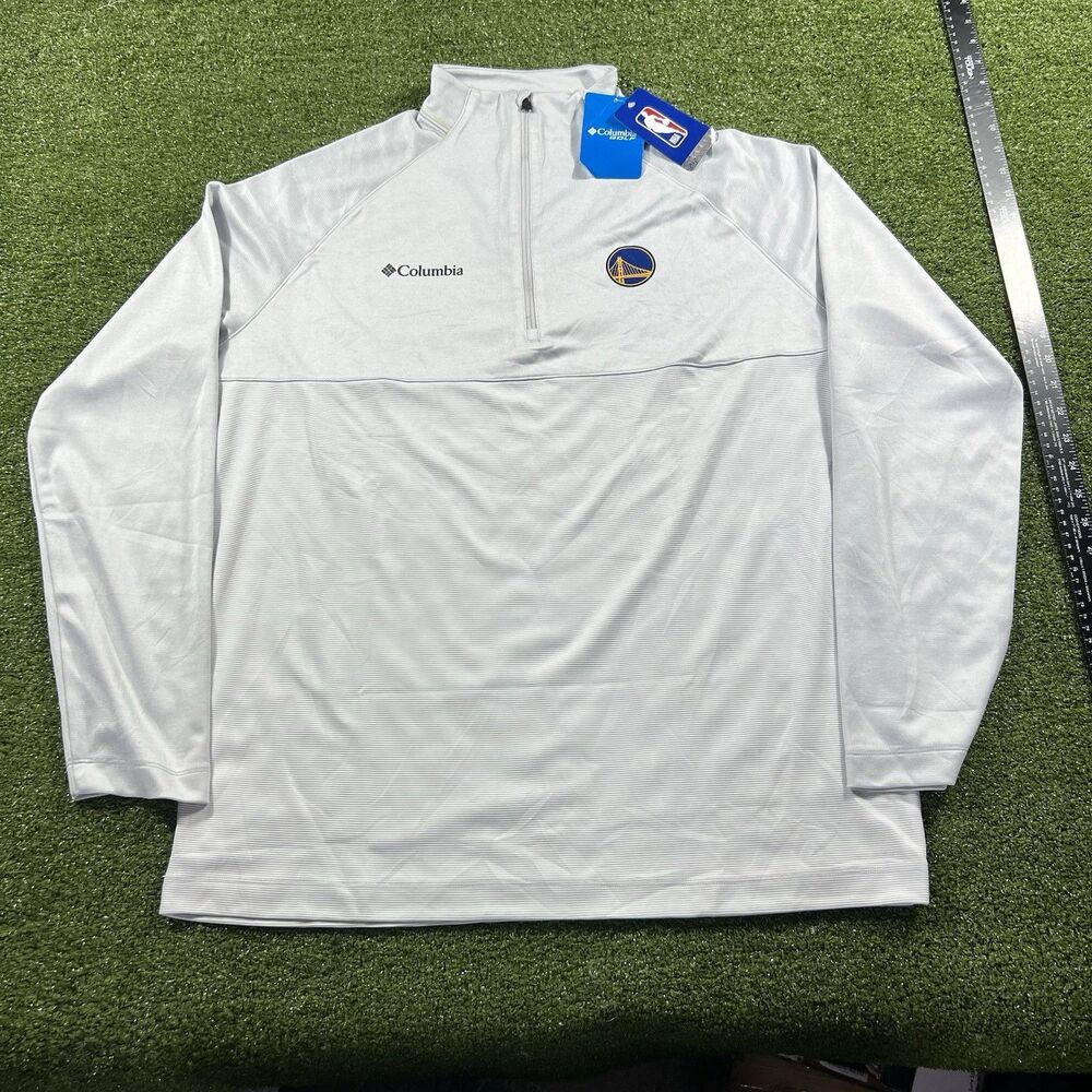 Columbia Golden State Warriors Golf Shirt L
